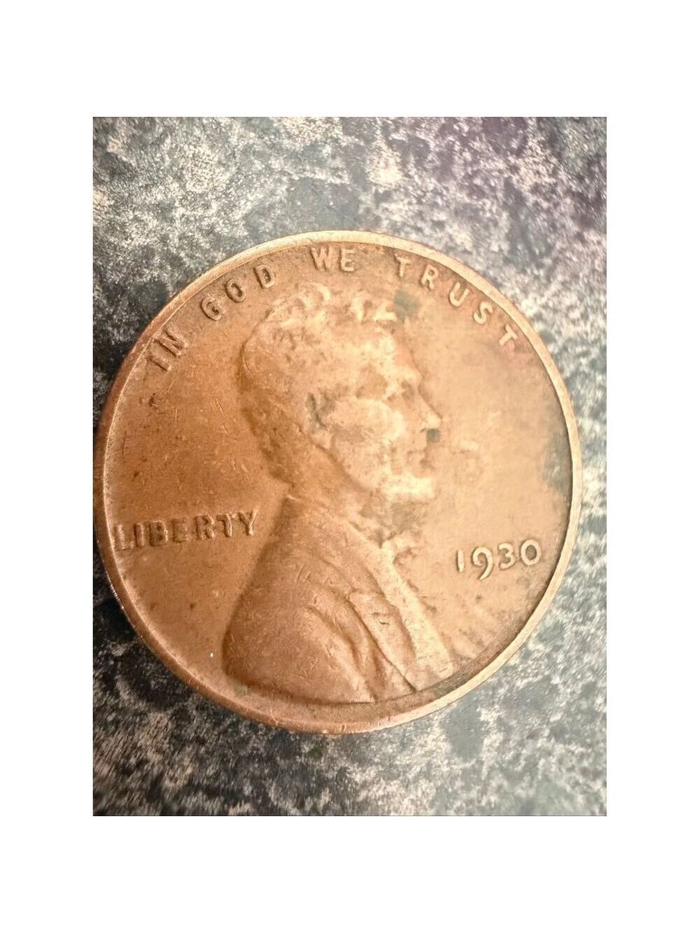 1930 Wheat Penny Philadelphia No Mint